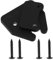 SEWOART Sonnenblende Für Auto-schildersatz 1 Stück Robuster Metall-sonnenblendenclip Fahrzeug-sonnenschutzclip-kit Mit Schrauben
