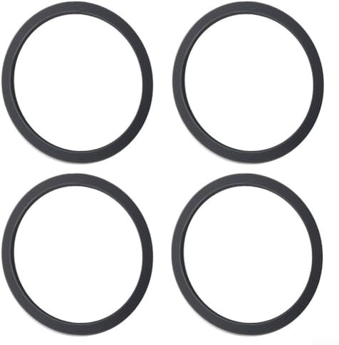 Auslaufsichere Ersatzdichtungen für Wasserflaschen mit einem Fassungsvermögen von 40 ml, 61 ml, 32 ml, 1,2 l, Grau, 4 Stück