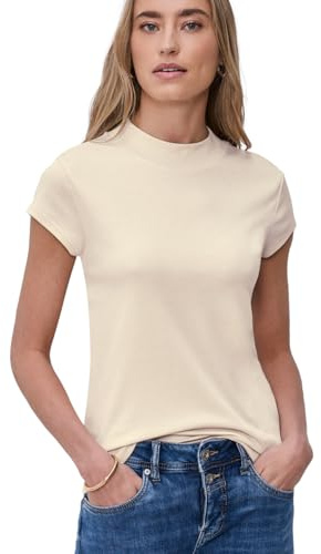 Damen Basic Shirt mit Turtle Neck