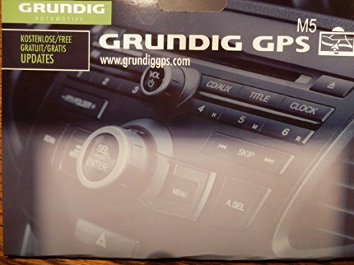 Grundig Automotiv M5 Système de navigation avec écran 5
