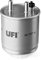 UFI Filters, Filtro Gasolio 24.117.00, Filtro Carburante per Ricambio, Adatto ad Auto, Applicabile su Diversi Modelli Renault Kangoo Be Bop e Express, Laguna e Twingo Nouvelle