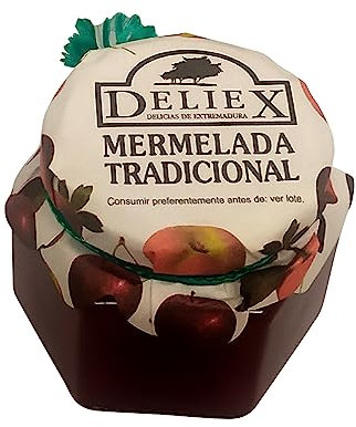 Mermelada de Fresa de 120gr en miniatura tarro de cristal para regalar a invitados en Comuniones, Bodas y Bautizos