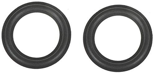 Pkg - 2 10 Inch Speaker Surround Foam SubWoofer Edge Sub Woofer 10