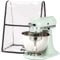 Transparente Abdeckung für KitchenAid Standmixer, große Abdeckungen mit Organizer-Tasche, kompatibel mit KitchenAid-Mixer, passend für alle Modelle mit Neigungskopf und Schüsselheber (transparent)