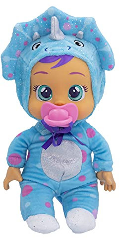 Cry Babies Tiny Cuddles Tina - 9 Zoll Babypuppe, weint echte Tränen Blau