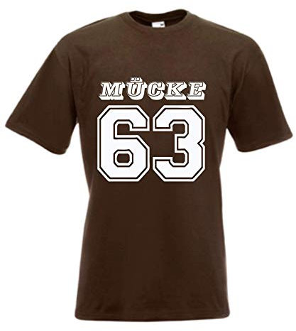 T-Shirt - Mücke 63 (Braun, L)