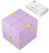 Funxim Infinity Cube, Violett Unendlicher Würfel Spielzeug Mini Würfel Puzzle Dekompression Spielzeug für Kinder Erwachsene Tötungs Zeit Anti Stess Würfel