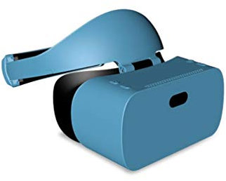 SMSOM Auriculares VR - Gafas de Realidad virtuales universales para niños y Adultos con Nuevas y cómodas Nuevas Gafas VR 3D All-in-One VR Gafas