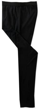 Polarmax Women's Merino Wool Tight Midweight Relaxed Fit Base Layer - Black, Medium