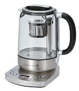 Tarrington House Teiera elettrica con infusore WKT2200A, acciaio inox/vetro, 1.7 L, 1850-2200W, argento/nero