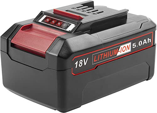 Geelink 5.0Ah Lithium-ion Battery Replacement for Einhell 18V Power X-Change battery Compatible with All 18V Power X-Change Family Tools with LED Indicator
