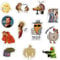 GTOTd Memes Funny Fridge Magnet（12 Packs), Gifts Merch Cartoon Decoartions Bumper Decal Metal Flexible Reuseable Vinyl Magnetic Decor Teens