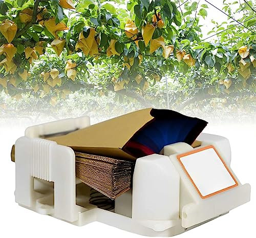Insaccatrice elettrica per frutta di kiwi, insaccatrice automatica per frutta Ricarica USB Spaziatura regolabile, alta efficienza adatta per alberi di mele, peri, alberi di kiwi, alberi di limoni