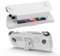 BeisDirect Case for ASUS ROG ALLY Gaming Handheld Protective Case Shockproof TPU+PC Protector Cover for ROG ALLY Consoles with Stand Base ROG ALLY Accessories (White)