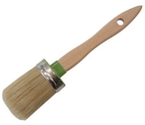 100 itr brosse ovaline manche plastique vide poils blonds n°xmm 12 x 57 (12 pièces) Italrulli
