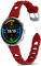 MaEiol 22mm Silicone Bracelet pour Xiaomi Watch S4/S4 Sport/Xiaomi Redmi Watch 5 Active/5 Lite/Garmin Forerunner 570 47mm / Garmin Venu 3 45mm, Respirant Bracelets pour Femmes Hommes - Bordeaux