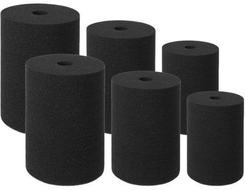NUOBESTY Cup Turner Sponge, 6pcs Cup Turner Inserts Sponge Cup Turner Tools Insert Sponge Cup Turner Sponge Replacements Rotary Sponges For Cup