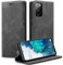caseme Handyhülle für Samsung Galaxy S20 FE Hülle Premium Leder Klappbar Tasche Flip Case Magnet Kartenfach Standfunktion Klapphülle Schutzhülle für Samsung S20 FE 5G/4G 6,5'' - Grau