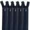 MARARDI [Pack 5] Cerniere Invisibili [Nero] Nylon [25 cm] Chiusure Lampo per Cucito e Artigianato per Stoffa Vestiti Borse per Cucire a Macchina Tessuto di Cotone con Chiusura in Metallo