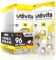 96 Batterie Per Apparecchi Acustici Udivita Misura 10 Tecnologia Phono Pulse - 16 Blister da 6 Pile