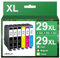 LOFBLAT 29XL Druckerpatronen Kompatibel für Epson 29 29XL 29 XL Multipack für Epson XP-235 XP-245 XP-255 XP-332 XP-335 XP-342 XP-352 XP-345 XP-432 XP-435 XP-442 XP-445(6er-Pack)