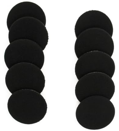 Limtula Ersatz-Ohrpolster aus Schaumstoff, 35 mm, 40 mm, 45 mm, 50 mm, 55 mm, 60 mm, 65 mm, 10 Paar