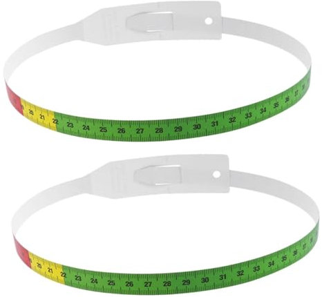 SEWOART 2stücke Kopfumfangsband Weich Für Junge Mädchen Armumfangsband Maßband Mit Endeinsatz Kopfmesswerkzeug Nicht Dehnbar Für Junge Mädchen Körpermaßband Schneidermaßband