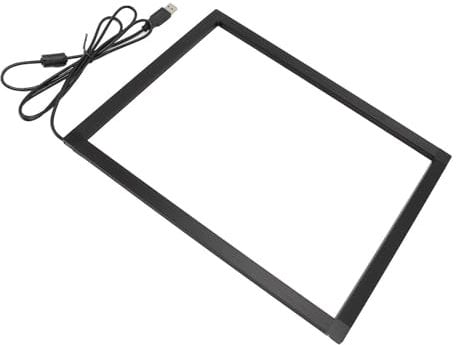 Infrared Touch Frame, Plug and Play IR Touch Screen Overlay for Touch Whiteboards for Digital Signage (32 inch)