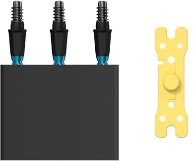 CUESOUL OTO Kleiner Gewindestahlspitze Dartpunkt