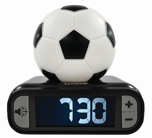 Lexibook, Fußball Nachtlicht-Wecker, RL800FOLXB