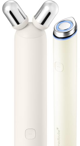 medicube Mini Booster Pro Plus Face Roller Device Set - Face & Body, Beige