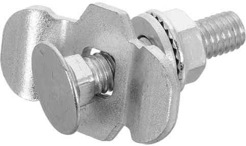 EXAOMBLE L Schienenhalterung mit 8 Gewindebolzen aus Aluminium für Offroad Zubehör und Anhänger zur Vielseitigen Befestigung und Ladungssicherung