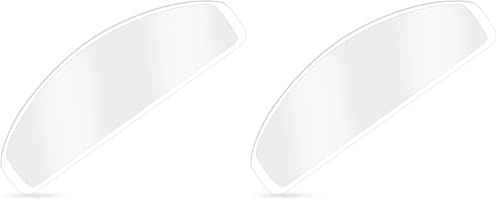 CerisiaAnn Anti-Beschlag-Folie für Motorradhelm-Visier, Universal-Visierschutz, Aufkleber (Packung mit 2)