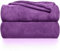 Gräfenstayn® Kuscheldecke flauschig & super weich - hochwertige Fleecedecke auch als Wohndecke, Tagesdecke, Sofadecke & Wohnzimmer geeignet - Überwurf Decke Sofa & Couch (Lila, 240x220 cm)