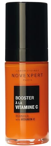 NOVEXPERT Power-Booster mit 25% Vitamin C, 30ml Serum gegen Falten