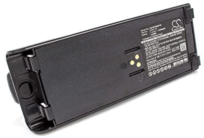 vhbw 1x Akku kompatibel mit Motorola PTX1200, MTZ2000 Funkgerät, Walkie Talkie (1200 mAh, 7,4 V, Li-Ion)