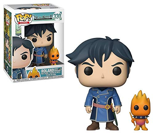 Funko 27016 POP! Vinylfigur: Games: NI No Kuni: Roland w/Higgledy