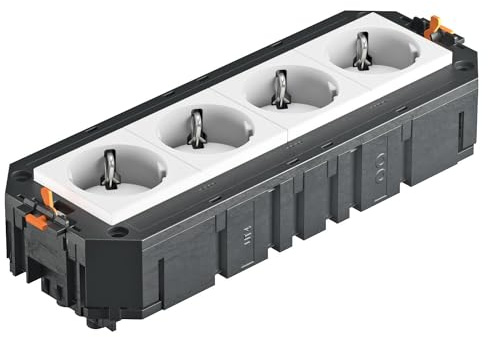 OBO-BETTERMANN 7404682 Cubeta Universal Connect GST18 VDE 4-vias blanco