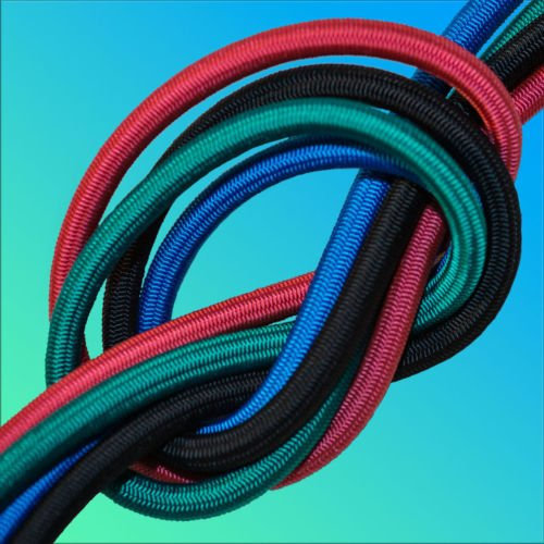 Expander Gummiseil 8mm / 10m Rot (1,30€/m)