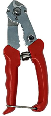 Laxzo ® Brake Cable Cutter Steel Wire Rope Cutter BMX Road Mountain Bike Inner Outer Spoke Shifter Cable Cutting Tool with Plastic Handle for Bicycle Repair 165mm