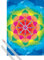 1art1 Mandalas Plakat | Bild (91x61 cm) Blume des Lebens, Regenbogen + EIN Paar Posterleisten, Transparent
