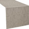 Erwin Müller Tischwäsche, Tischläufer Uni, Remscheid Taupe Größe 40x130 cm - hochwertige Qualität mit Fleckschutz ausgerüstet und Kuvertsaum, Rankenmuster (weitere Farben, Größen)