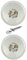 Saturnia XXL - Piatto pizza in porcellana, con diversi motivi, con tagliapizza in acciaio INOX, 2 pezzi, diametro 31 cm