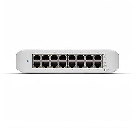 UbiQuiti UniFi Switch USW-Lite-16-PoE Steuerungs-/Kontrollmodul 1 Gbps 16-Port Power over Ethernet RJ-45 Managed