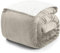 Blumtal Premium Sherpa Kuscheldecke flauschig - Wohndecke Kuscheldecke 220x240 cm - Oeko-TEX zertifizierte Fleecedecke 220x240 cm - Wohn- & Kuscheldecke warm - Wohndecke 220 x 240 cm - Sand - Beige