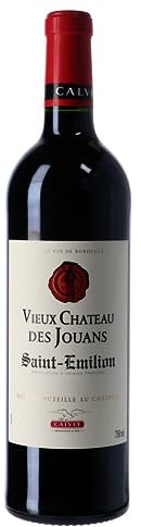 Calvet - Vieux Château des Jouans, Saint Emilion, Vin rouge de Bordeaux (1 x 0,75L)