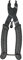 Laxzo ® Bike Link Plier 2-in-1, Chain Plier Missing Link Opener & Closer, Remover Tool for Bike Chain Repair, Compatible with All Speed Chains for Road, Race, and Mountain Bikes