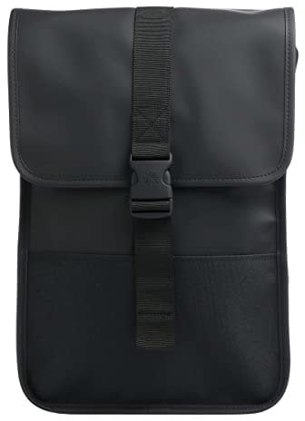 RAINS Buckle Backpack Mini Bag, 01 Black (Black), One Size