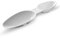 50pcs RE-GEN 5ml/2.5ml Double Sided Spoon Reusable Plastic Medicine Spoons
