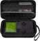 Hartschalenkoffer Kompatibel mit Analogue Pocket Handheld Spielkonsole, Tragbare Mini Game Player Aufbewahrungstasche (nur Box)-Schwarz